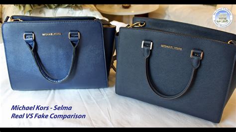 michael kors selma fake vs real|are michael kors purses real.